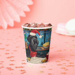 Gobelets En Papier Géant Schnauzer Cuisine de fêtes : Noël festif
