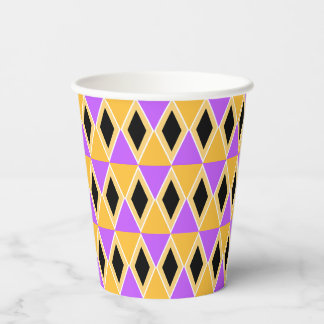 Gobelets En Papier Geometric Pattern