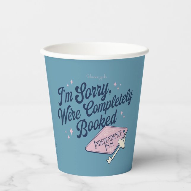 Gobelets En Papier Gilmore Girls Completely Booked Design (Recto)