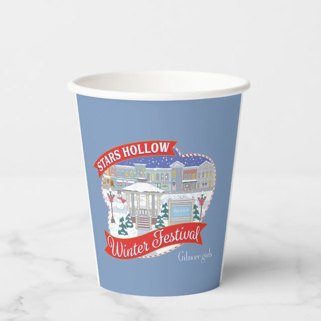 Gobelets En Papier Gilmore Girls | Stars Hollow Winter Festival (Recto)