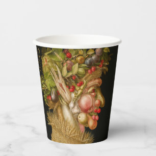 Gobelets En Papier Giuseppe Arcimboldo - Été