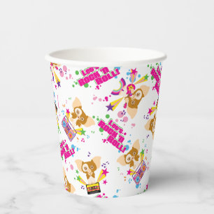 Gobelets En Papier Gizmo Motif Rock 'n Roll