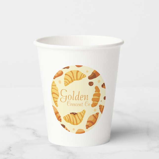 Gobelets En Papier Golden Crescent Co (Recto)