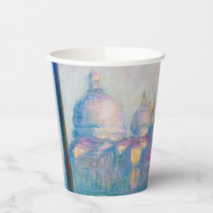 Gobelets En Papier Grand Canal Monet Venise Italie Peinture Classique