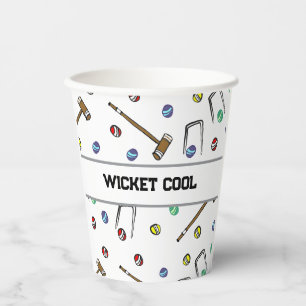 Gobelets En Papier Guichet Frais Mignon Croquet Prépa Illustré à la M
