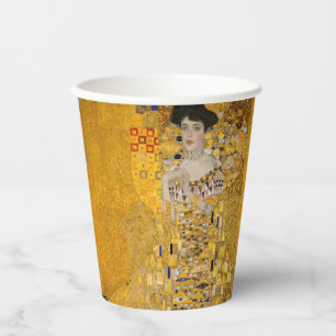 Gobelets En Papier Gustav Klimt - Portrait d'Adèle Bloch-Bauer I