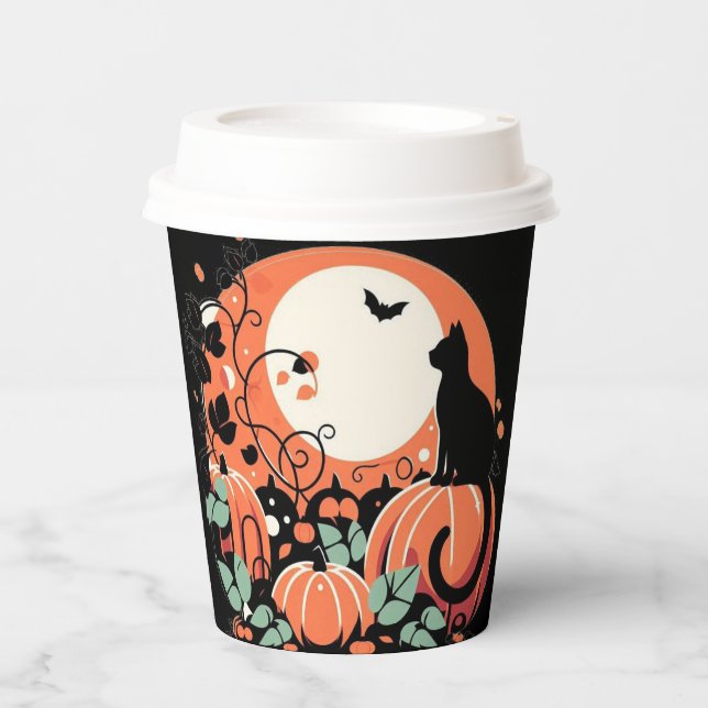 Gobelets En Papier Halloween  (Recto)