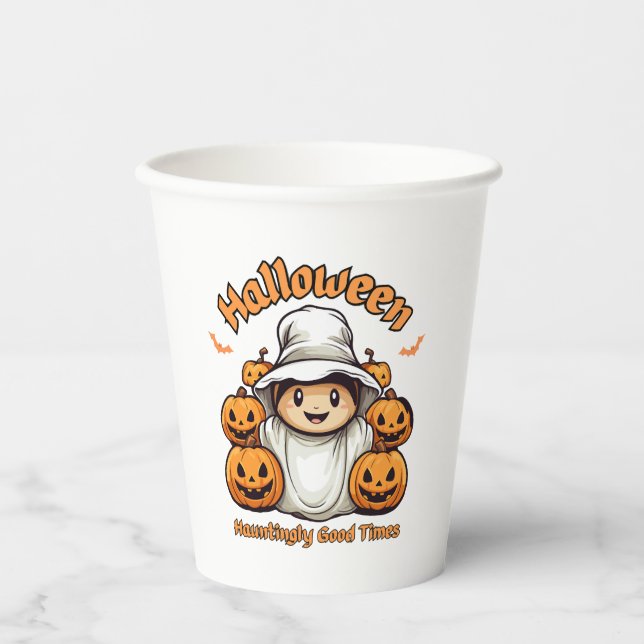 Gobelets En Papier Halloween (Recto)
