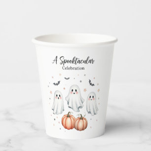 Gobelets En Papier Halloween amusant Ghoost