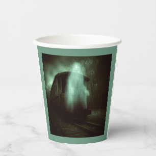 Gobelets En Papier Halloween - Train hanté 2