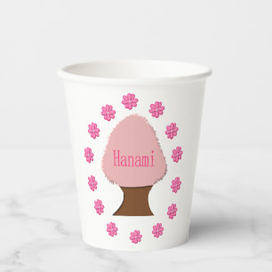 Gobelets En Papier Hanami Cerisier japonais