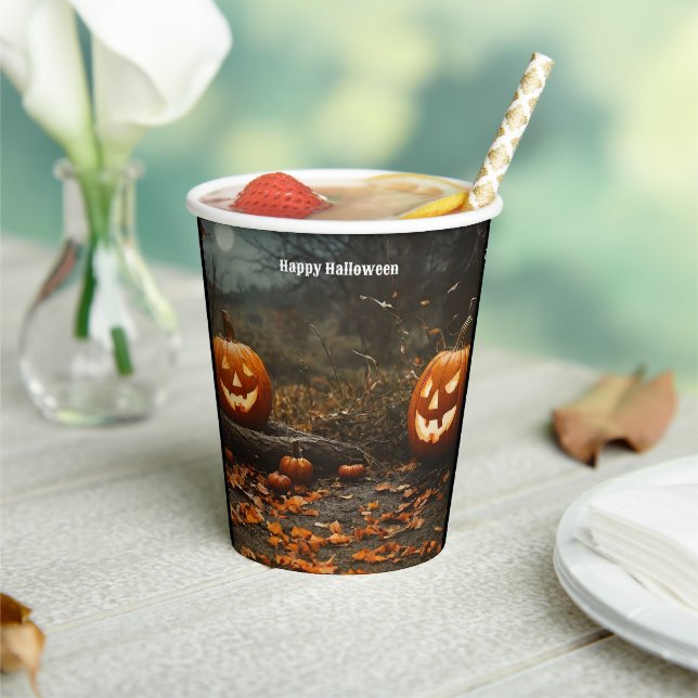 Gobelets En Papier Happy Halloween Night Collection (Insitu)