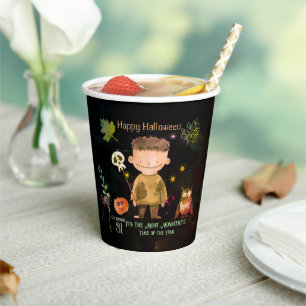 Gobelets En Papier Happy Halloween Petit Monster