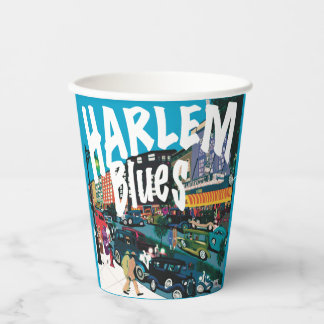 Gobelets En Papier Harlem Blues Paper Cup