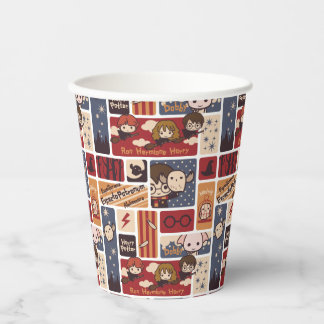 Gobelets En Papier Harry Potter Motif des scènes de dessin