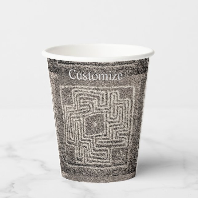 Gobelets En Papier Hemet Maze Pierre Thunder_Cove (Recto)