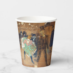 Gobelets En Papier Henri de Toulouse-Lautrec - Danse au Rouge