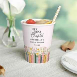 Gobelets En Papier Histoire Florale Livre de Contes Son Prochain Chap