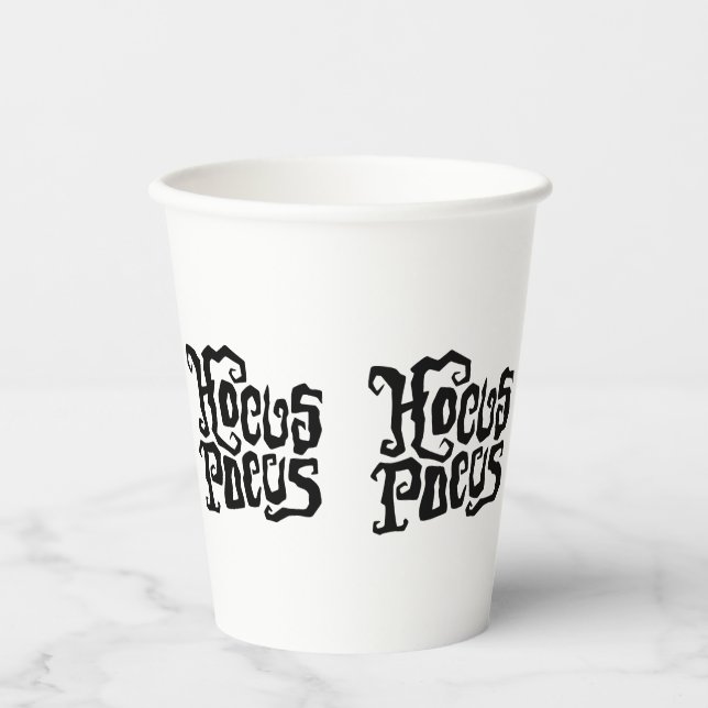 Gobelets En Papier Hocus Pocus Halloween Mug - Éffrayante Police Coff (Recto)