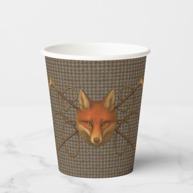 Gobelets En Papier Hoity Toity House Vixen sur Tweed Cup (Recto)