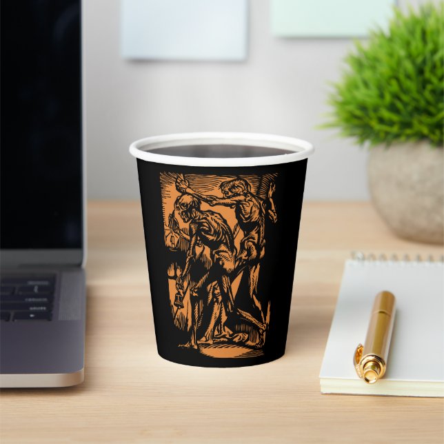 Gobelets En Papier Horreurs sans fin des mineurs morts pour Halloween (Insitu)