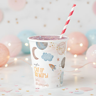 Gobelets En Papier Hors de ce monde l'anniversaire de enfant d'aventu