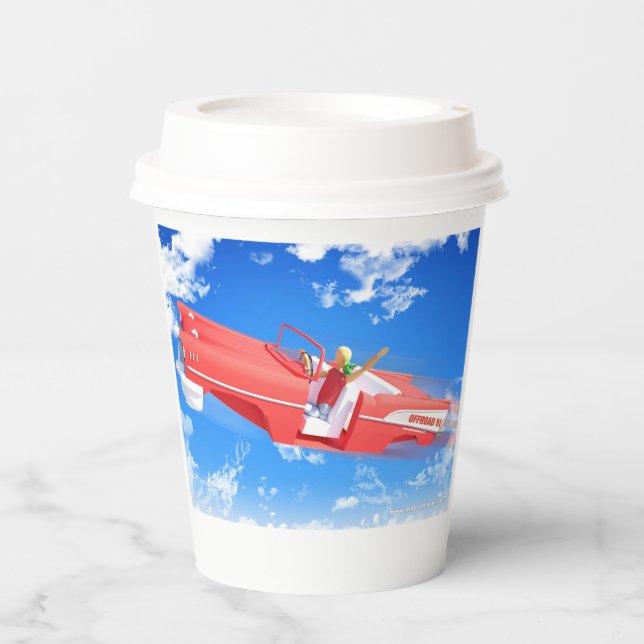 Gobelets En Papier Hors route 01 (Recto)