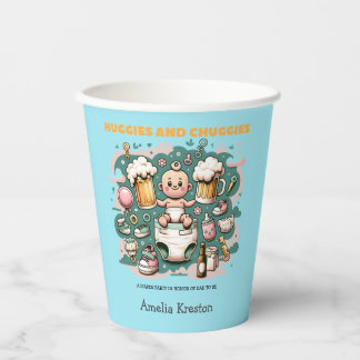 Gobelets En Papier Huggies et chouggies saluent la paternité