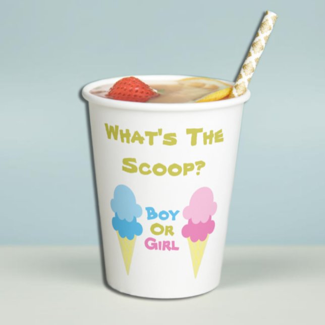 Gobelets En Papier Ice Cream (Créateur téléchargé)