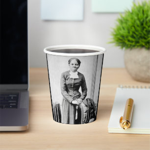 Gobelets En Papier Icônes de l'histoire noire : Harriet Tubman, Droit