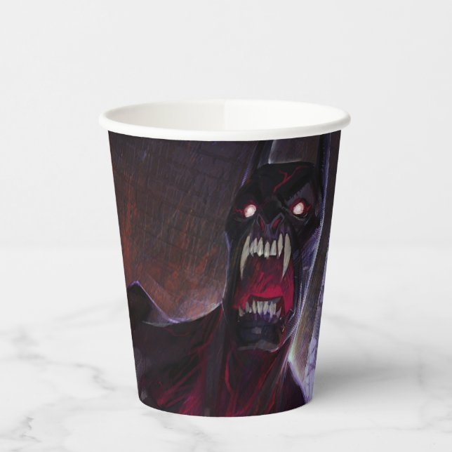Gobelets En Papier Illustration de Vampire Batman en crise infinie (Gauche)