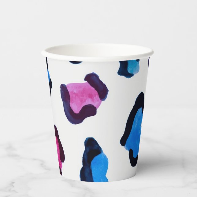 Gobelets En Papier Imprimé animalier (Recto)