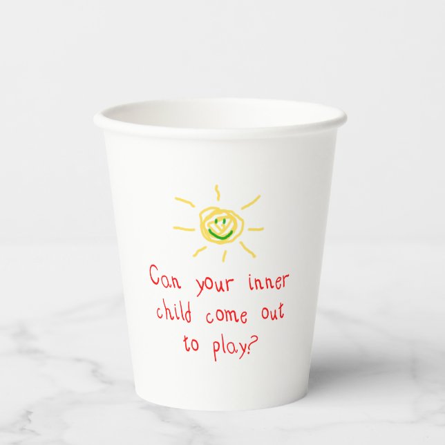 Gobelets En Papier Inner Child Paper Cup (Recto)