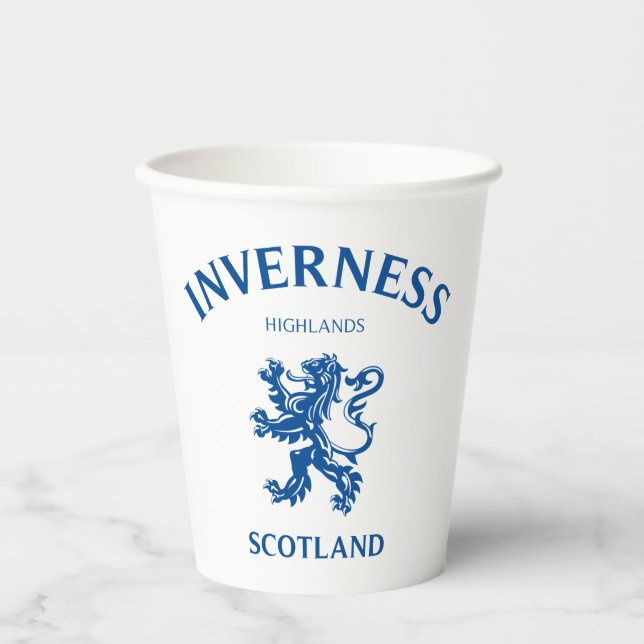Gobelets En Papier INVERNESS Ecosse (Recto)