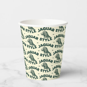 Gobelets en papier Jaguar