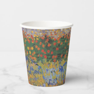 Gobelets En Papier Jardin de fleurs - Vincent van Gogh