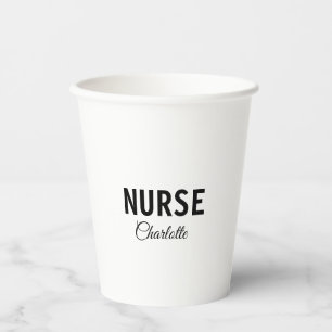 Gobelets En Papier Je suis infirmière experte médical ajoutez votre n