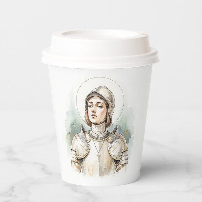 Gobelets En Papier Joan of Arc , Catholic Gifts (Recto)