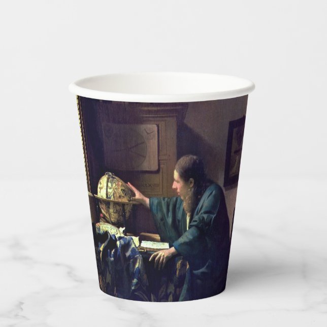 Gobelets En Papier Johannes Vermeer - L'astronome (Recto)