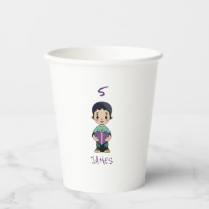 Gobelets En Papier Joli garçon Kiss