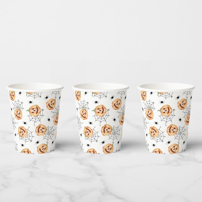 Gobelets En Papier Joli Halloween (Multi)