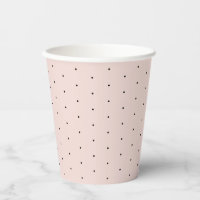 Joli pois noir roux rose pâle