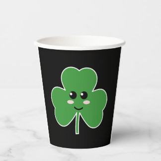 Gobelets En Papier Jolie St. Patrick's Day Design Shamrock