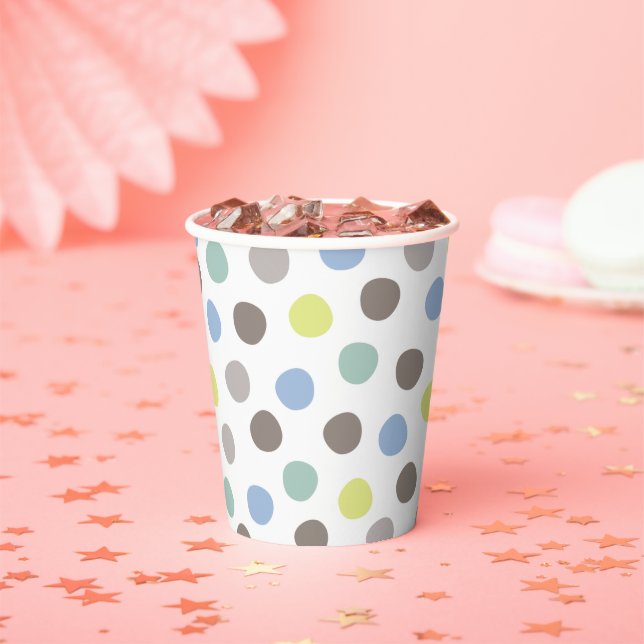 Gobelets En Papier Jouets pour garçons Anniversaire enfant Bleu paste (Insitu)