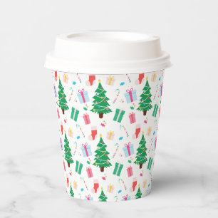 Gobelets En Papier Jour férié de Noël de Preppy