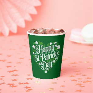 Gobelets En Papier Joyeuse St Patrick's Day 