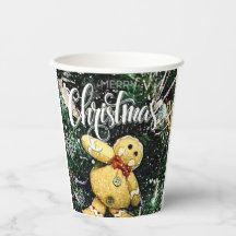 Joyeuses plaques en papier de Noël