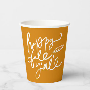 Gobelets En Papier Joyeux automne Y'all