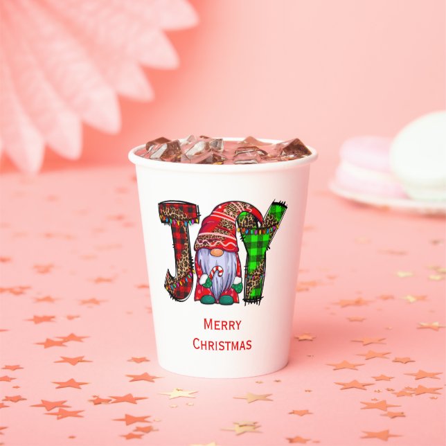 Gobelets En Papier Joyeux Noël (Insitu)