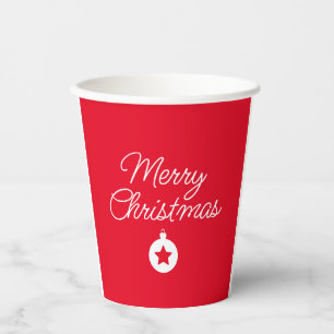 Gobelets En Papier Joyeux Nouvel An Joyeux Noël Période des Fêtes